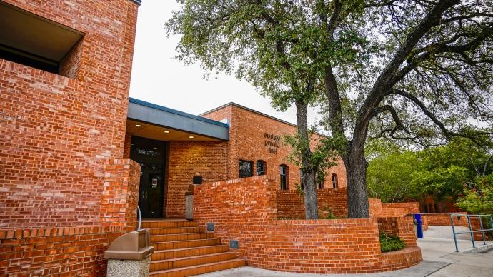 Exterior of Mabee Dining Hall